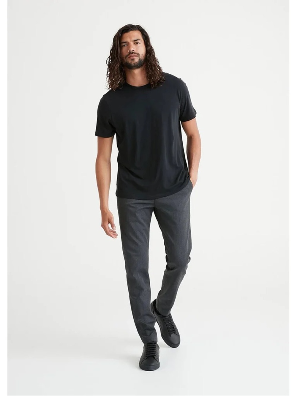 DUER Men's Smart Stretch Slim Pant 36x30 Gray
